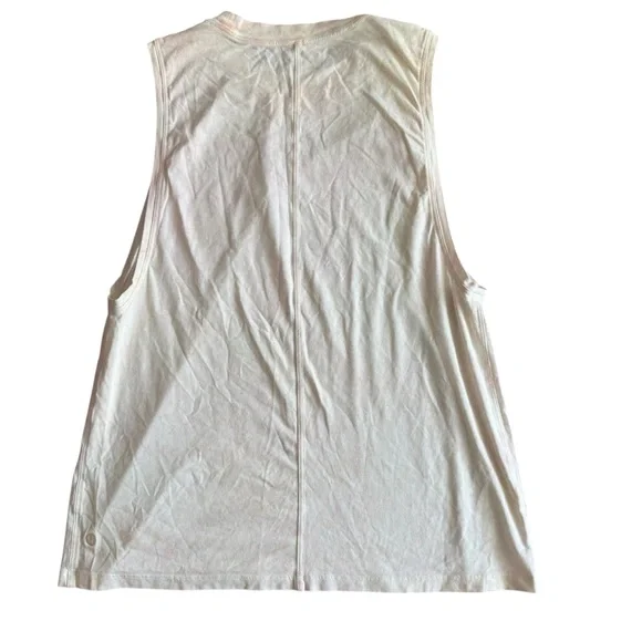 Lululemon Women’s Size 6 All Yours Muscle Tank Top Cirrus Wash Orange Pink - Picture 2 of 2